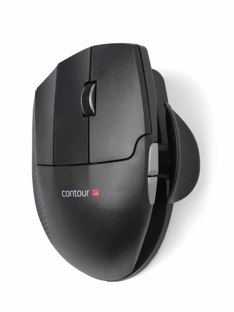 עכבר ארגונומי שמאל CONTOUR Unimouse wireless LH Top