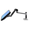 זרוע שולחנית לנשיאת מסך מחשב ארגוטרון Ergotron E-45-241-026 LX Desk Mount LCD Monitor Arm, Polished Aluminum זרוע שולחנית לנשיאת מסך מחשב ארגוטרון Ergotron E-45-241-026 LX Desk Mount LCD Monitor Arm, Polished Aluminum