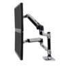 LX 045-245-26 Dual Stacking Arm Ergotoron זרוע למסך כפולה ארגוטרון LX 045-245-26 Dual Stacking Arm Ergotoron זרוע למסך כפולה ארגוטרון