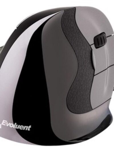עכבר ארגונומי אנכי VerticalMouse D – EVOLUENT – ימין/שמאל חוטי